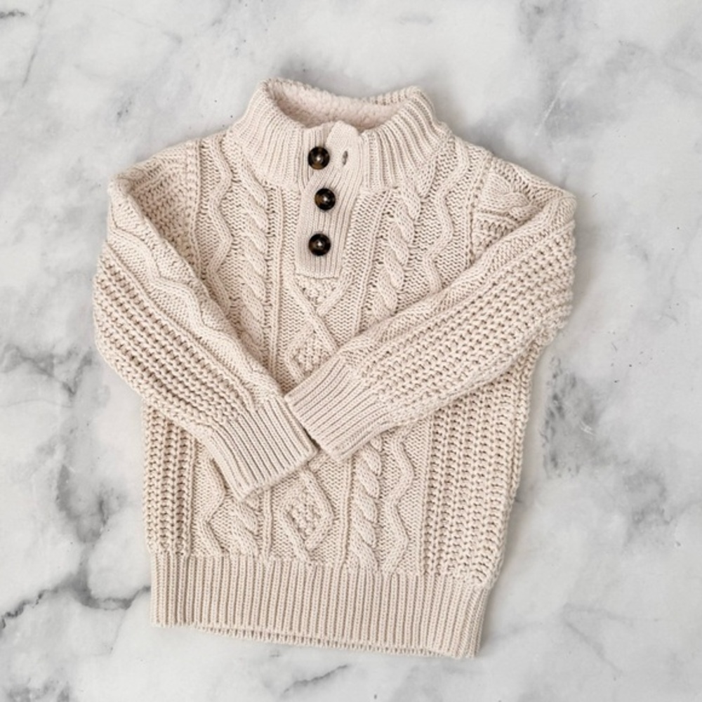 Baby Gap Boys Cable Knit Sweater